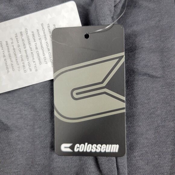 Mississippi State Bulldogs Mens L Sweatshirt Arch & Logo Tackle Twill Colosseum - Picture 7 of 13